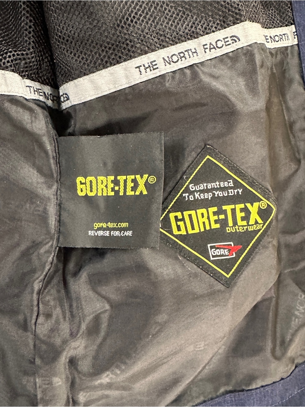The North Face Men's Summit Series Gore-Tex Navy Blue Ski Snow Jacket Size S - Picture 8 of 11